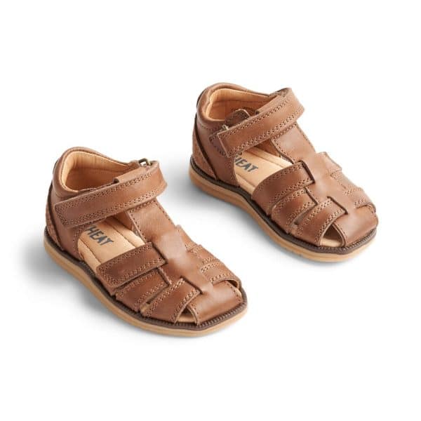 Sky åben sandal - cognac - 24