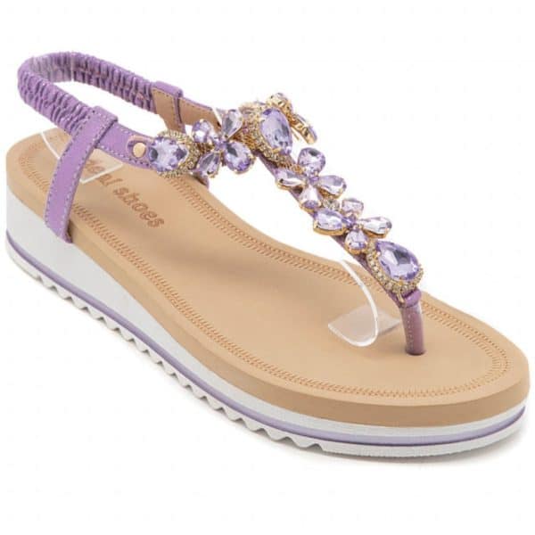 Bella sandal 7960 - Purple