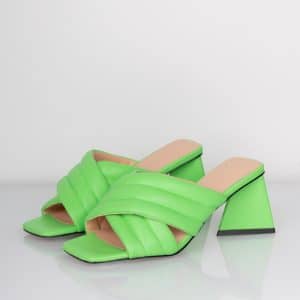 Pieces - Sko - PC Julise Padded Sandal - Summer Green