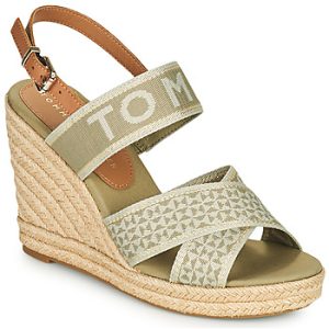 Sandaler Tommy Hilfiger Tommy Webbing High Wedge Sandal