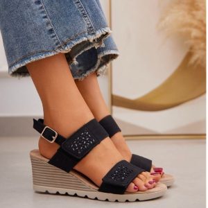 Azurine dame sandaler 2253 - Black