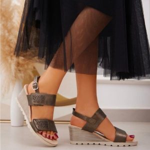 Azurine dame sandaler 2253 - Green