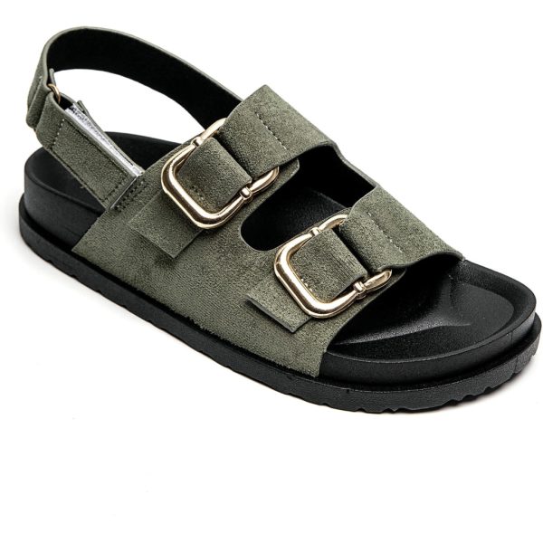 Caprine Dame Sandaler 3776 - Green