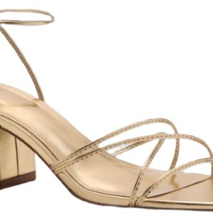 Heeled Sandal With Crossed Straps