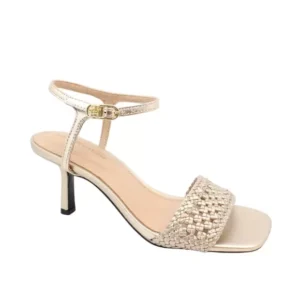 Tommy Hilfiger METALLIC LTHR KITTEN SANDAL FW0FW086110HS