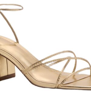 Heeled Sandal With Crossed Straps